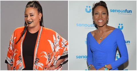 (l-r): Bianca and Robin Roberts