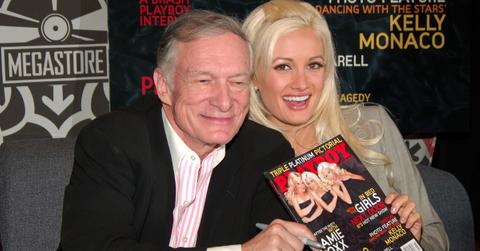 Hugh Hefner and Holly Madison