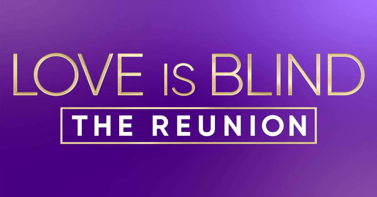 Official logo for 'Love Is Blind: The Reunion.'