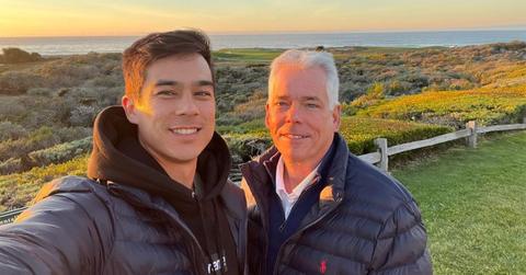 Mackenzie McDonald and his father, Michael