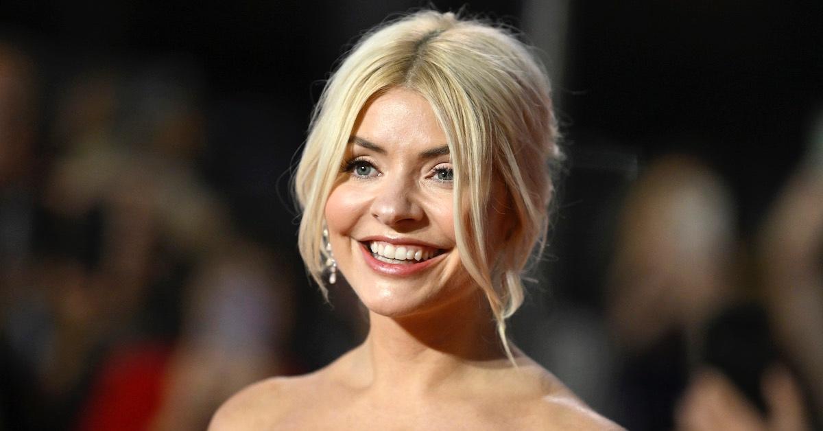 Holly Willoughby on the red carpet