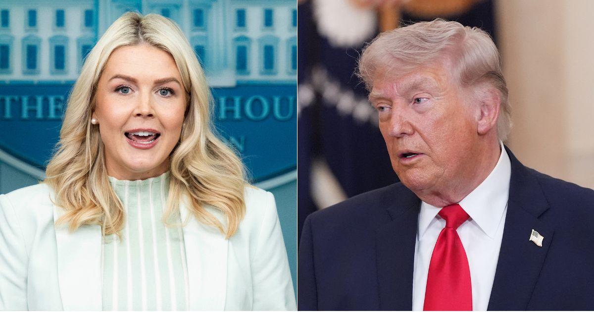 Karoline Leavitt; Donald Trump