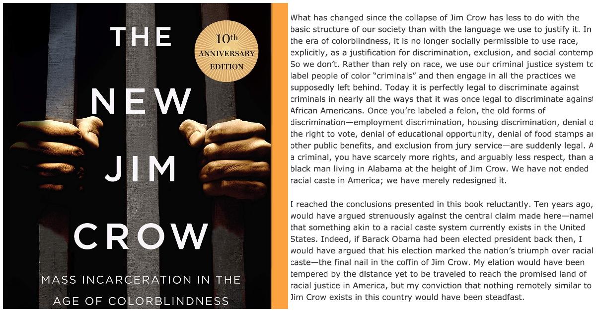 new jim crow blm book