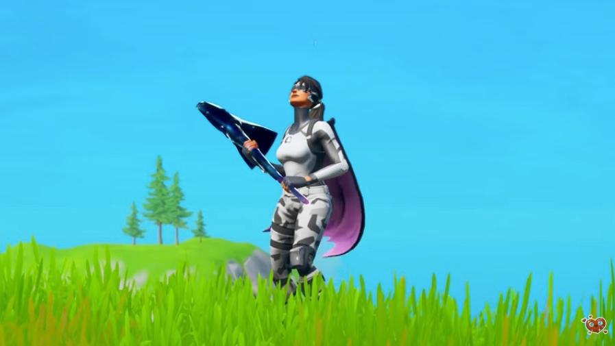 Fe4RLess's character in 'Fortnite'