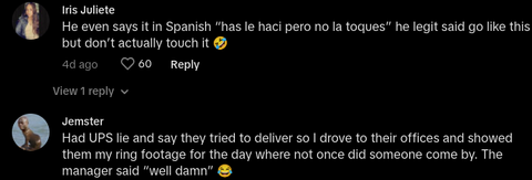 Castlery Delivery Pretends to Ring Doorbell to Fake Delivery