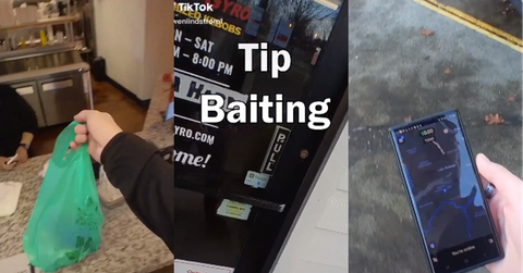 TikTok Delivery Tip Driver
