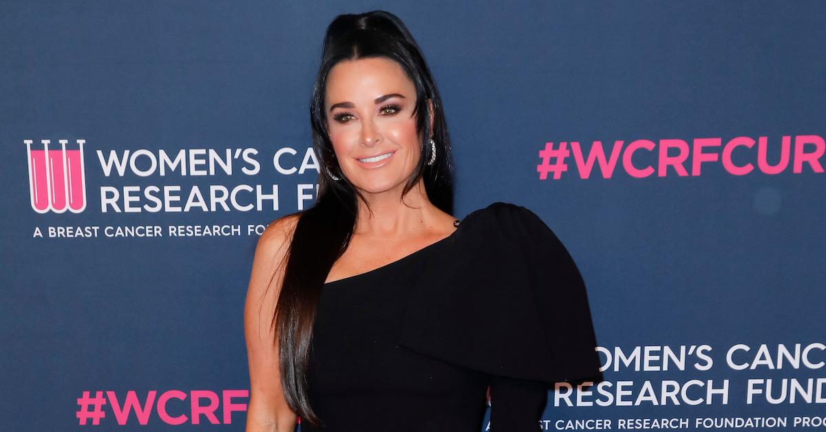 kyle richards kaftan