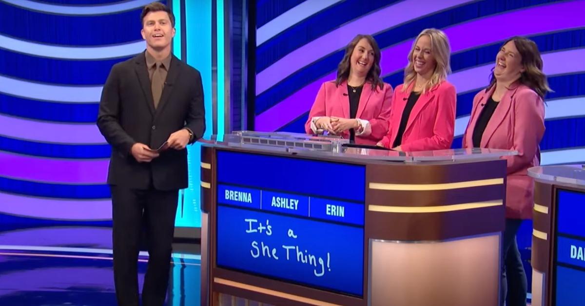 Colin Jost as host of 'Pop Culture Jeopardy'