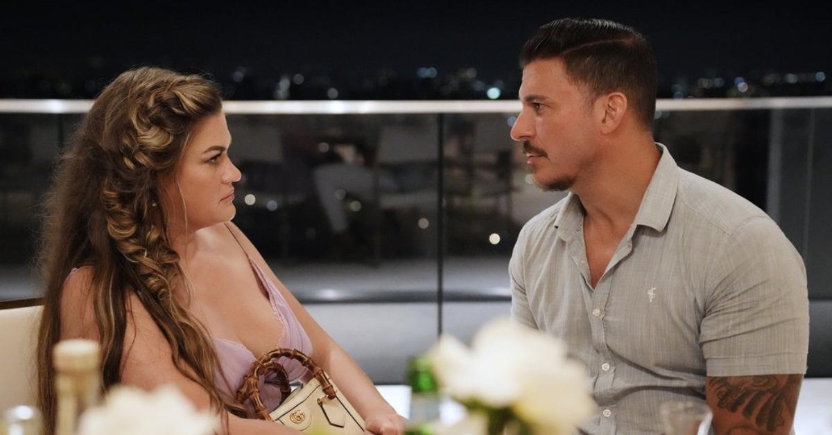 (l-r): Brittany Cartwright and Jax Taylor on 'The Valley'