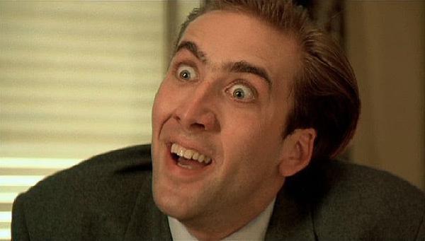 Nicolas Cage in 'Vampire's Kiss'