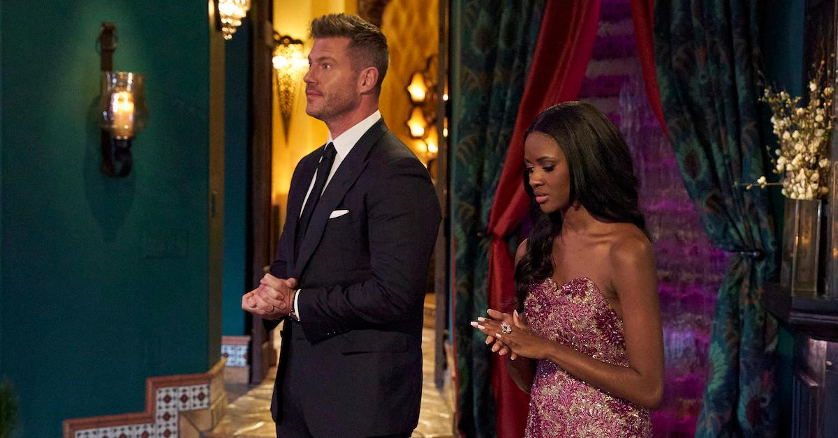 Jesse Palmer and Charity Lawson in 'The Bachelorette'
