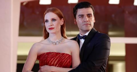 Jessica Chastain and Oscar Isaac