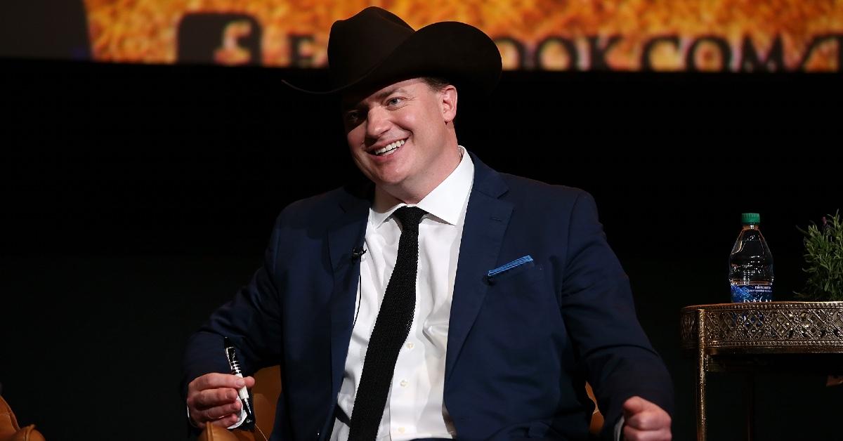 Brendan Fraser speaks onstage during the For Your Consideration Event for FX's "Trust" at Saban Media Center.