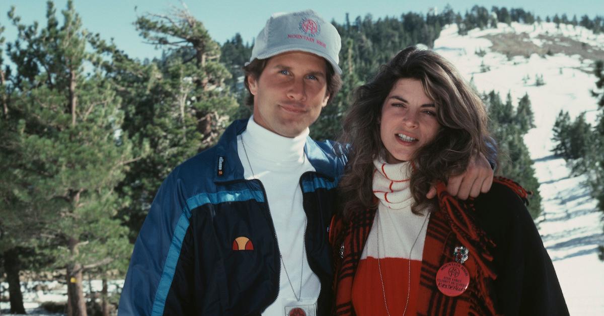 Kirstie Alley and husband Parker Stevenson. SOURCE: GETTY IMAGES