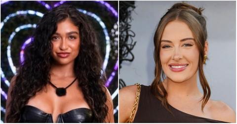 Cierra Ortega and Brooke Schofield at separate events.