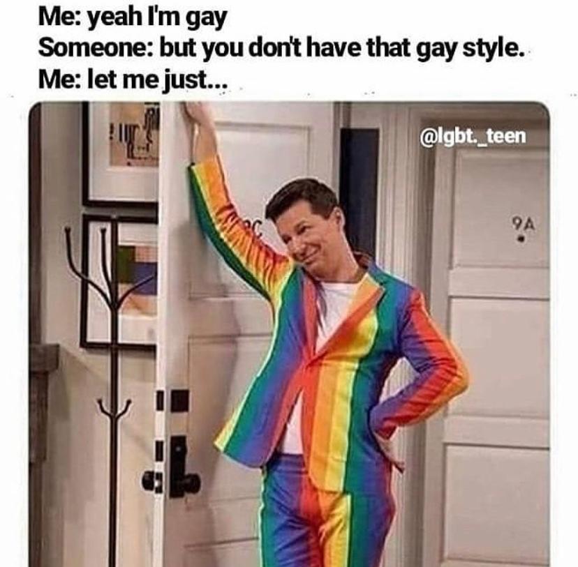 against gay pride memes