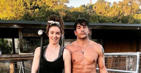 Bianca Kajlich and Michael Catherwood