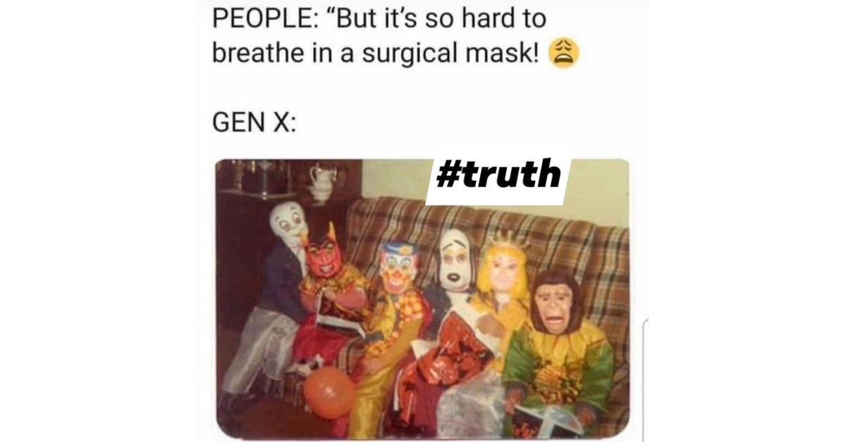 gen x masks