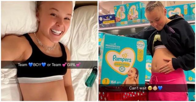 JoJo Siwa posts Snapchats teasing about pregnancy