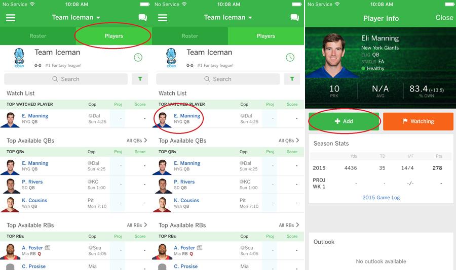 What Happens When You Drop a Player in Fantasy Football?