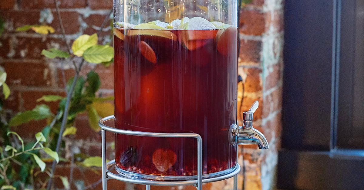 Sparkling Fall Sangria