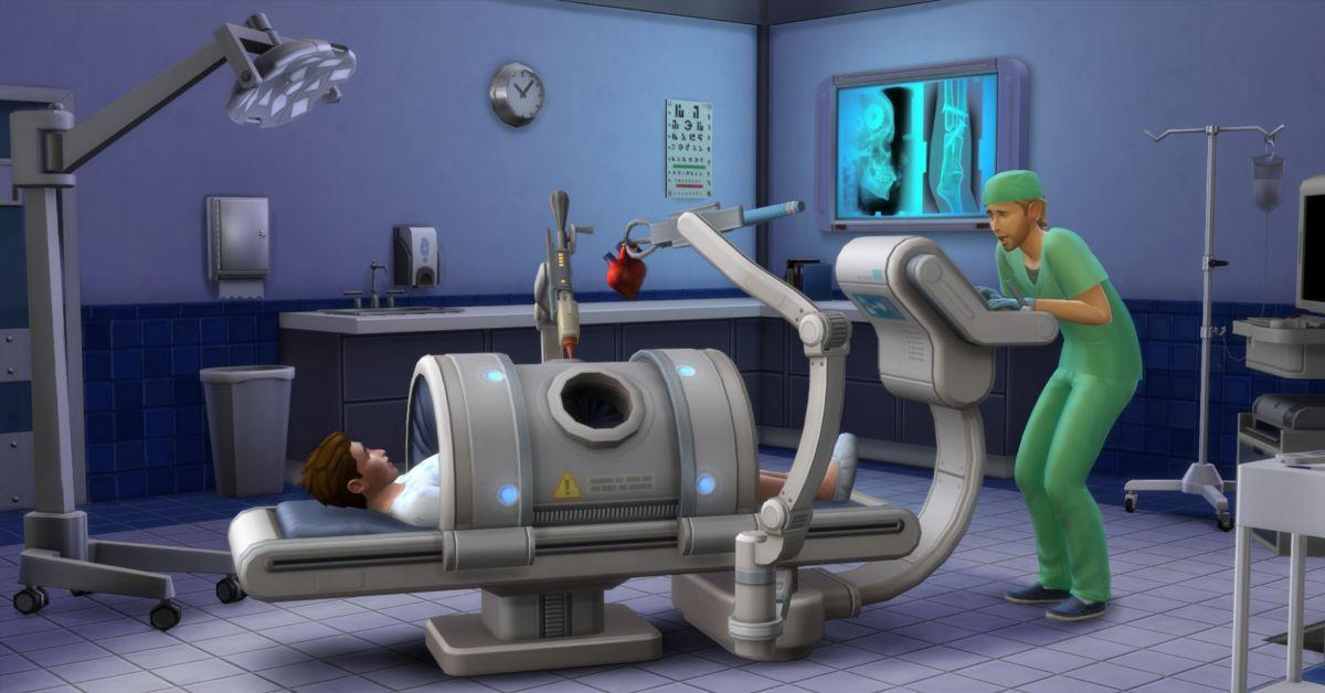 The Sims 4 Hospital Exam Room