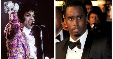 (L-R): Prince; Sean "Diddy" Combs