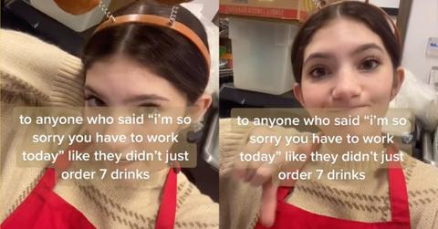Starbucks Holiday Worker TikTok