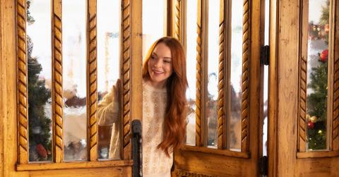 Lindsay Lohan in 'Falling for Christmas'