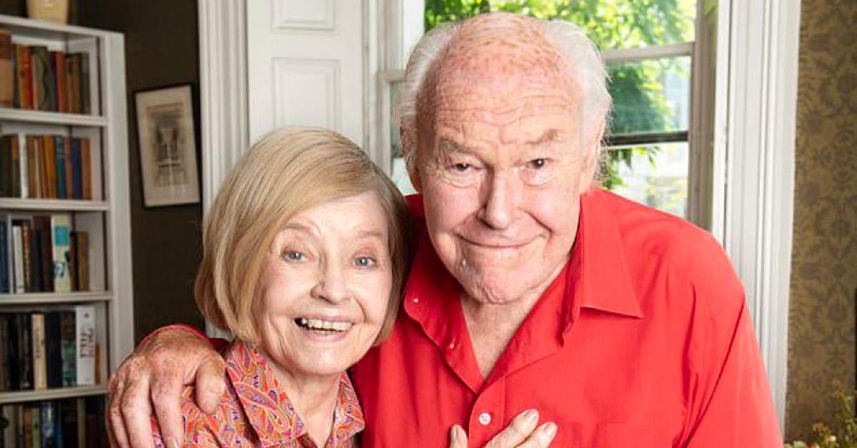 (l-r): Prunella Scales and Timothy West