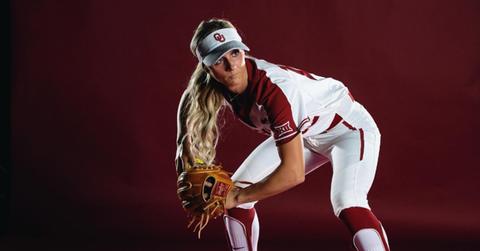 Mackenzie Donihoo in her OU uniform