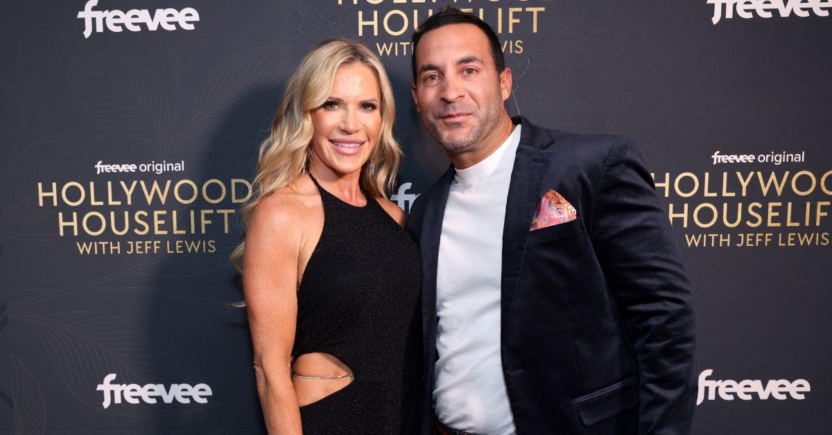 Jennifer Pedranti and Ryan Boyajian at a Freevee red carpet event