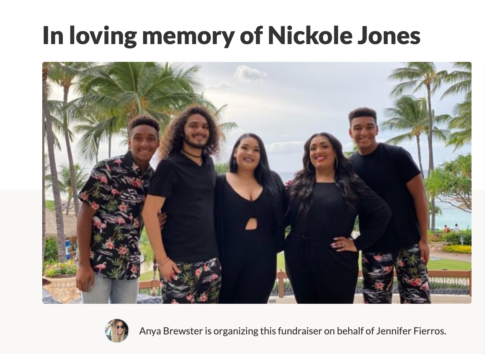 nickole jones go fund me