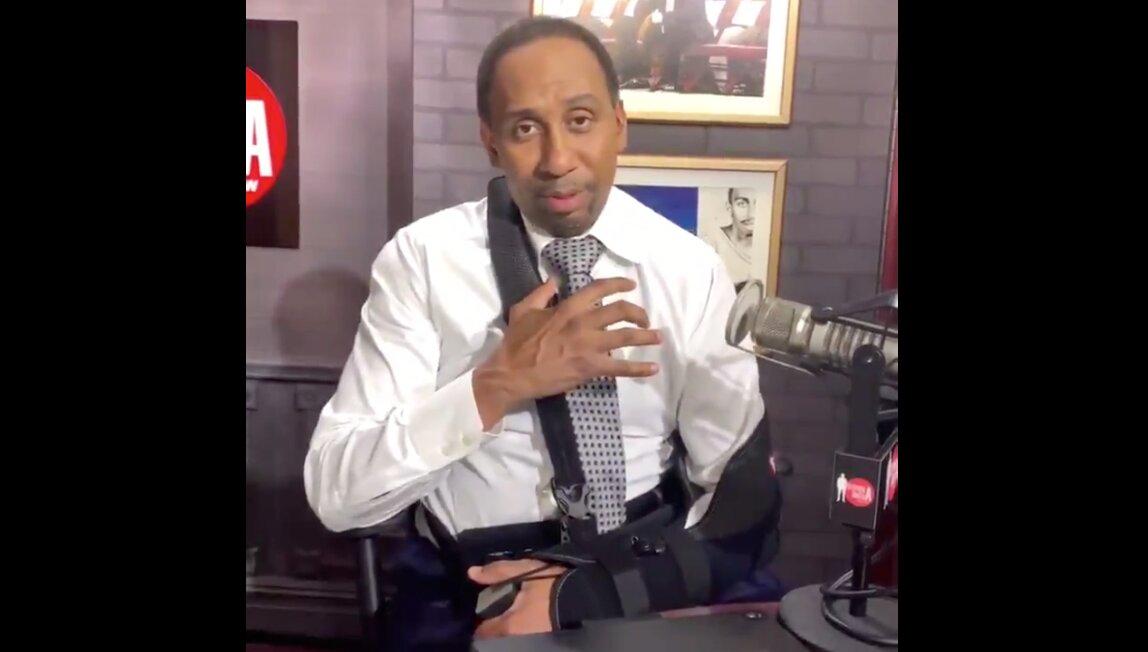 stephen a smith injury