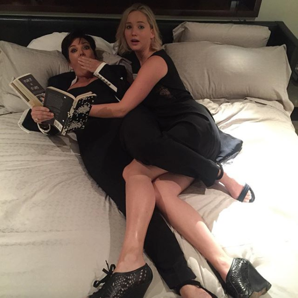 kris jenner jennifer lawrence