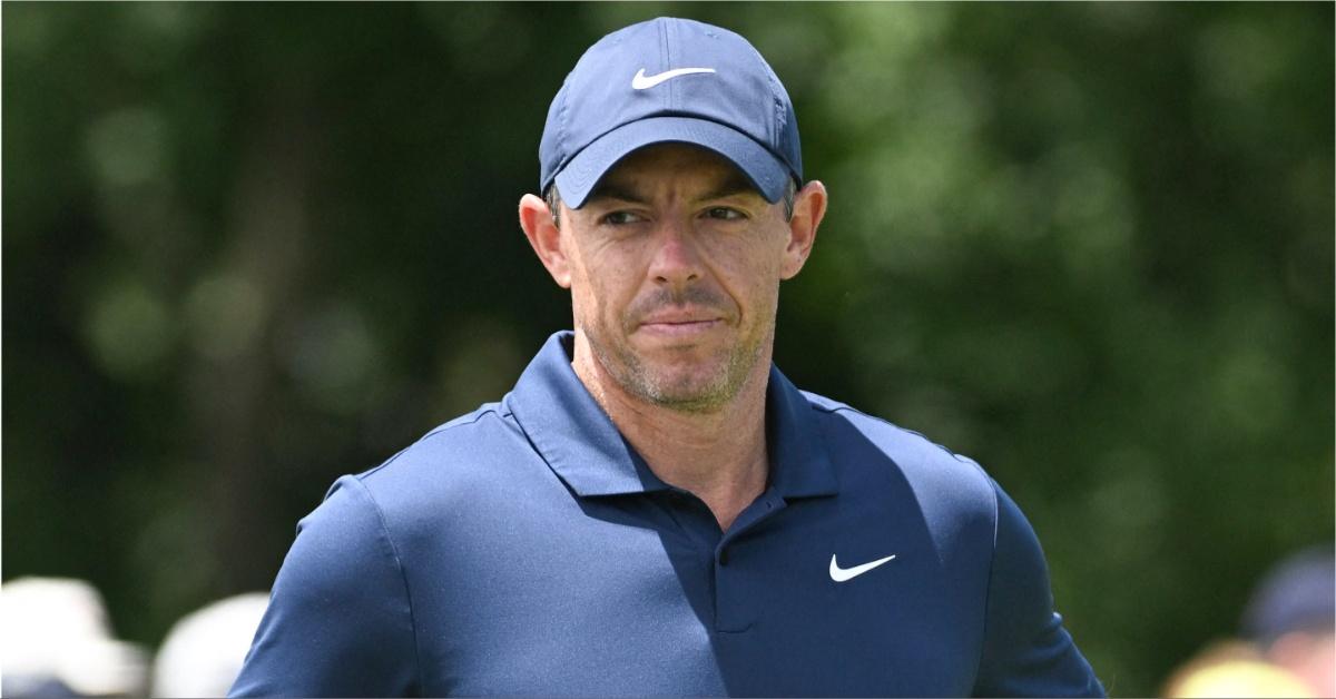 Rory McIlroy competes at the 2024 PGA The Memorial Tournament.