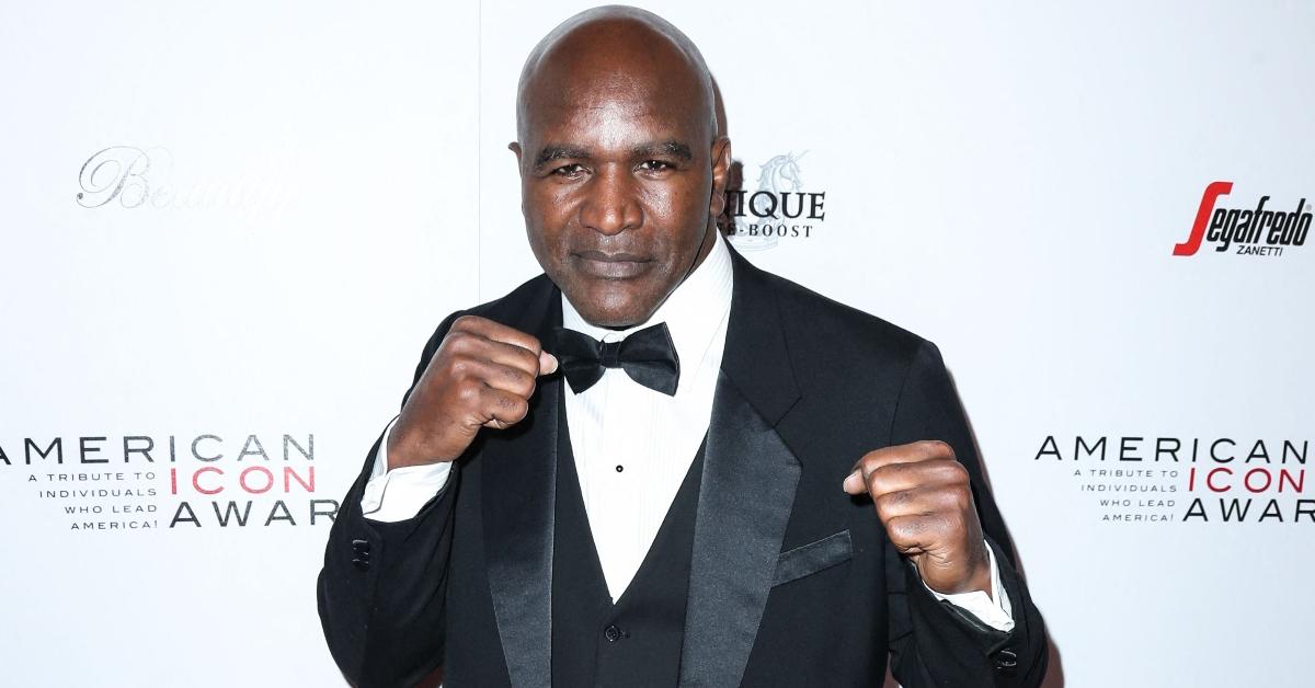 Evander Holyfield at the American Icon Awards