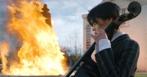 Jenna Ortega in 'Wednesday'