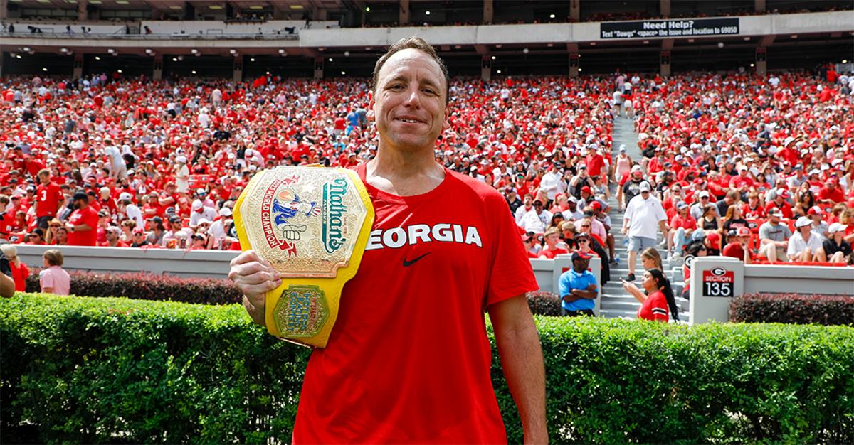 Joey Chestnut in 2023