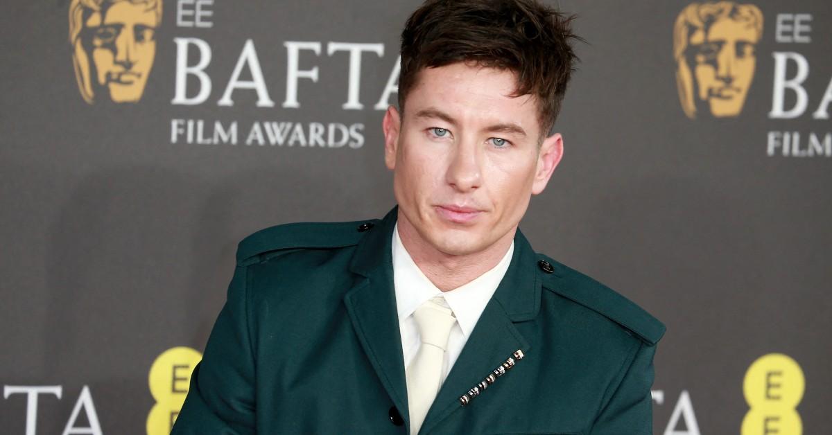 Barry Keoghan attending an award ceremony