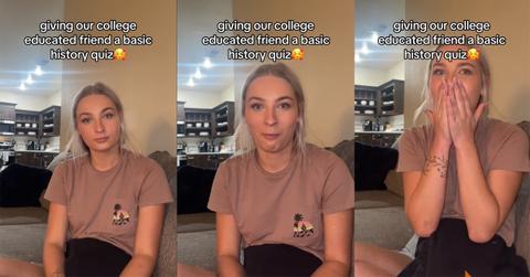 College student fails history trivia