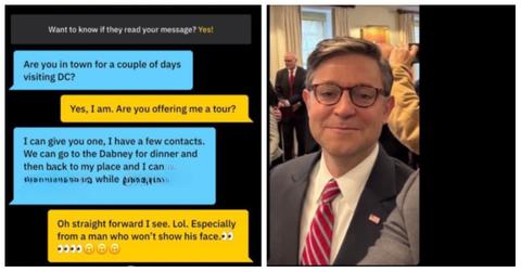 Mike Johnson rumors Grindr