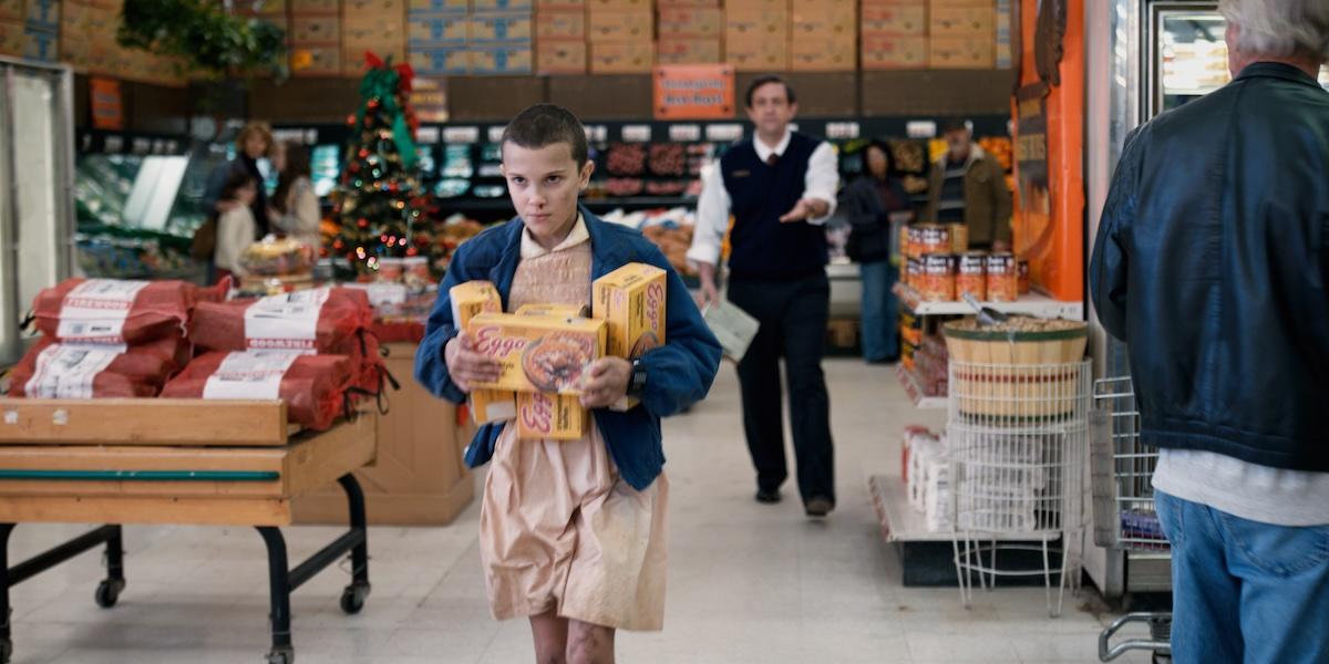 eleven stranger things eggo