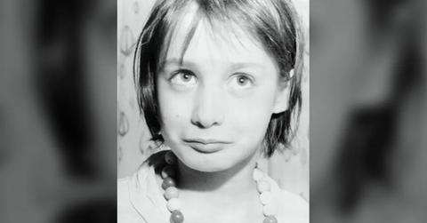 Genie Wiley wearing a bead necklace