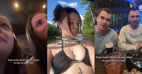 Woman Records Men Who Refuse to Leave Their Table Alone at Bar