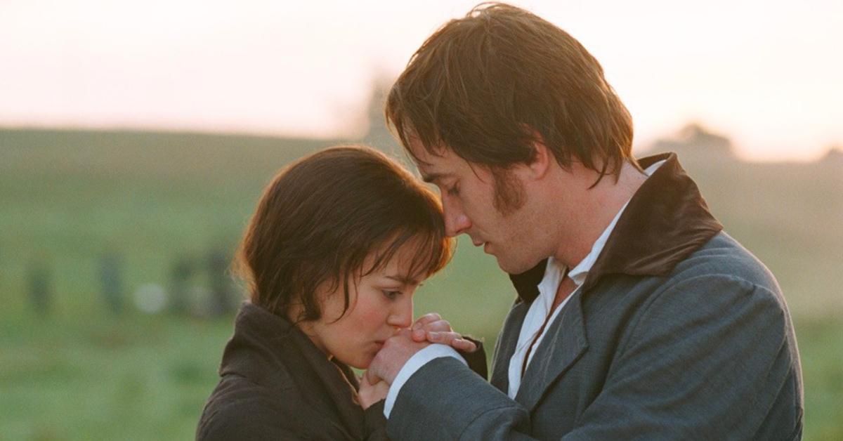 Keira Knightley as Elizabeth "Lizzy" Bennet and Matthew Macfadyen as Mr. Darcy in the 2005 film 'Pride & Prejudice'