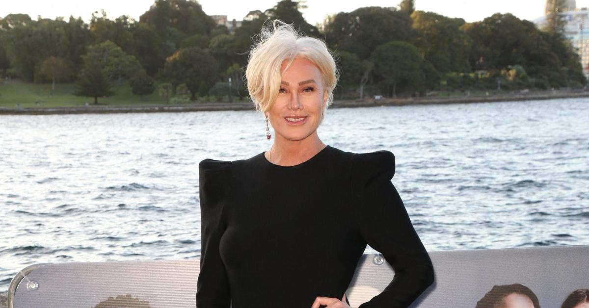 Deborra-Lee Furness posing outdoors.
