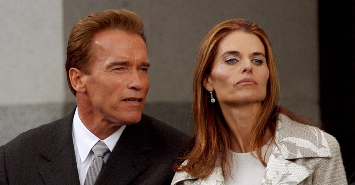 Arnold Schwarzenegger and Maria Shriver attend his swearing-in as California's 38th Governor.