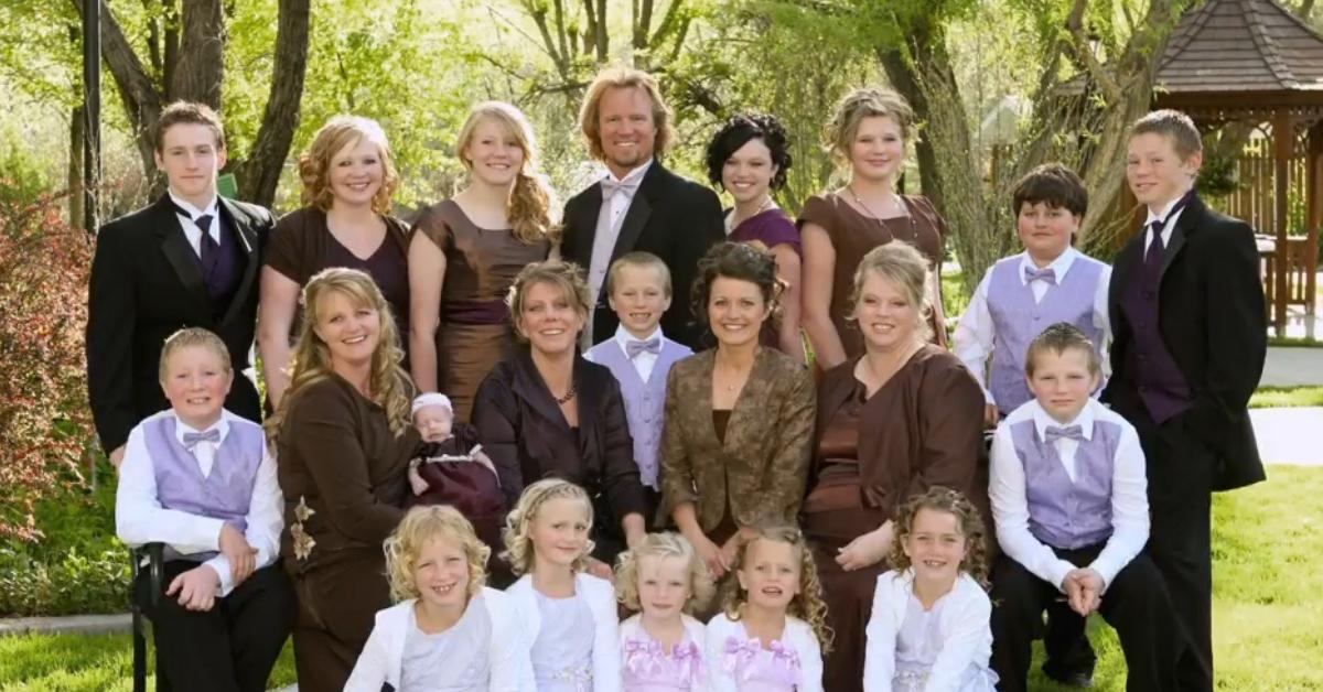 Kody Brown's family at his and Robyn Brown's wedding