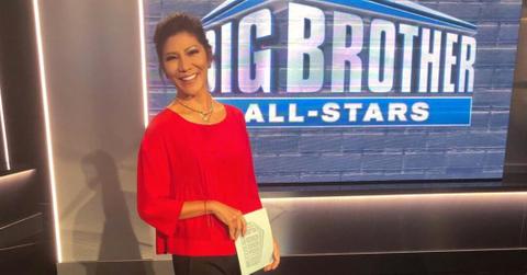 why does julie chen not wear a mask